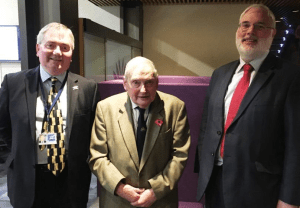 Dr Murray with Bruno and Tim