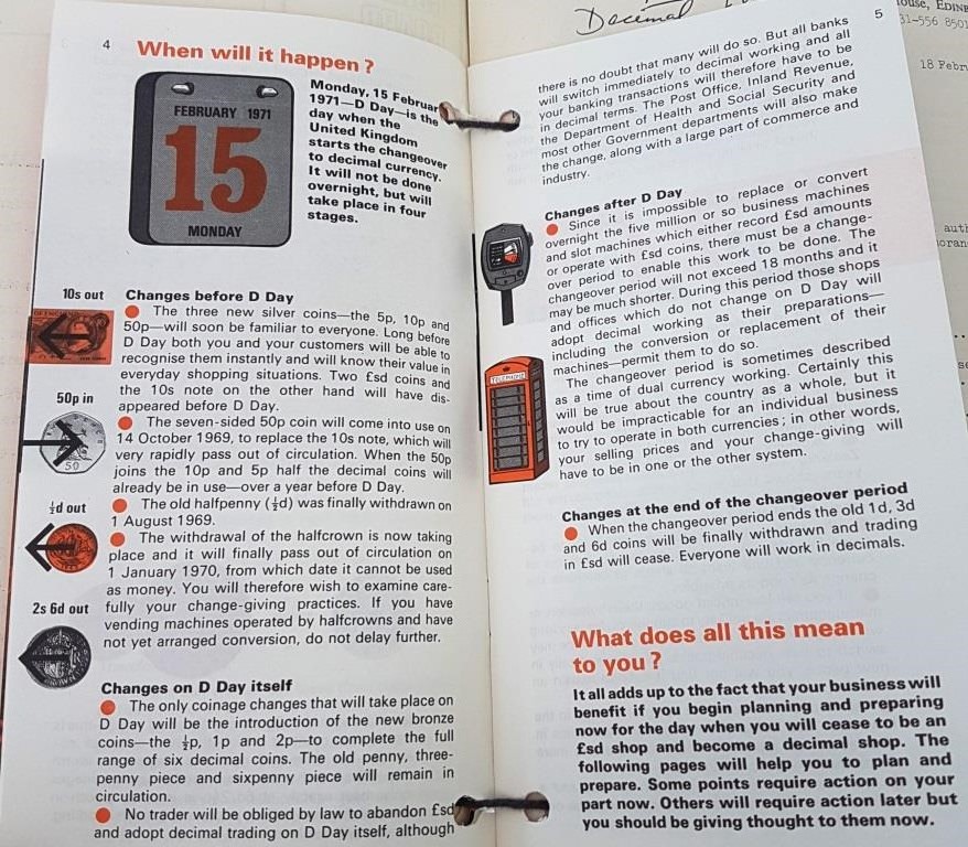 Decimalisation Booklet 1