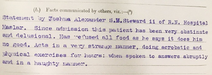 asylum murdo smith haughty manner