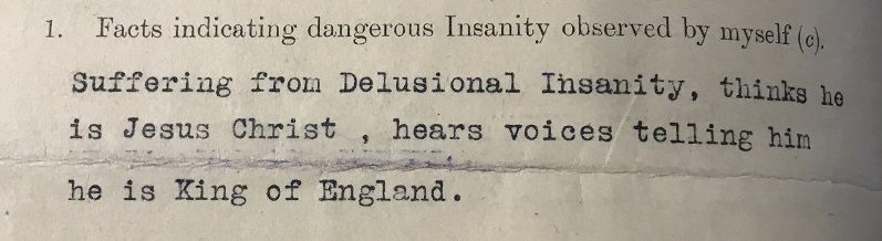 asylum william sorley king of england