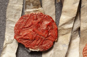Seal of Sir Ingram de Unfraville died c 1321