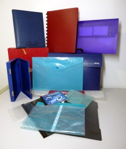 Plastic files and other packaging